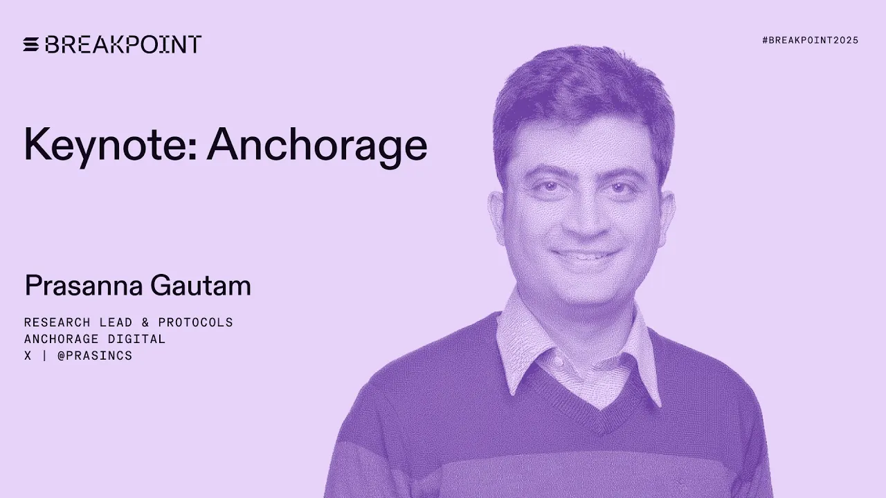 Keynote: Anchorage Digital - Visual Sign Framework for Transparent Blockchain Transactions