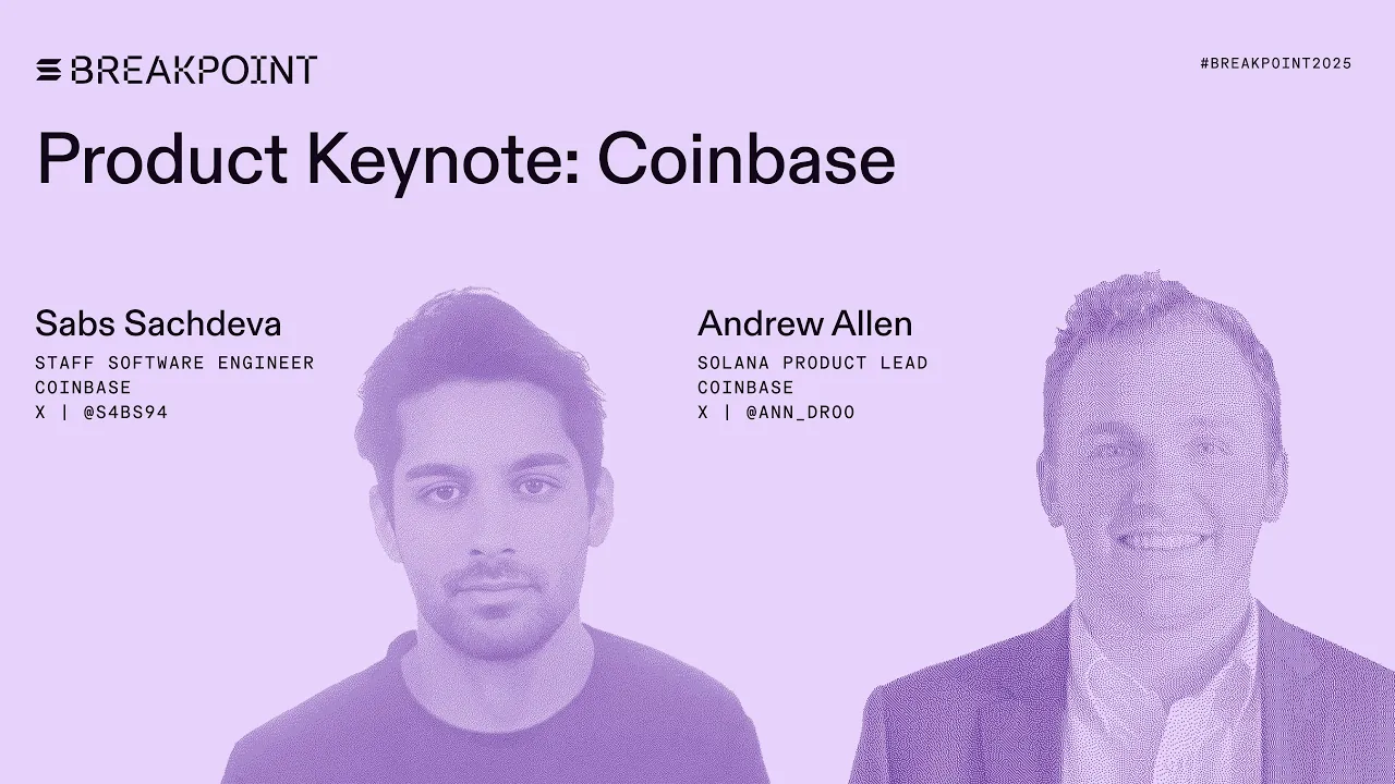 Product Keynote: Coinbase